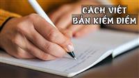 Cách Viết Bản Kiểm Điểm Cho Học Sinh Đơn Giản, Ngắn Gọn, Đủ Ý