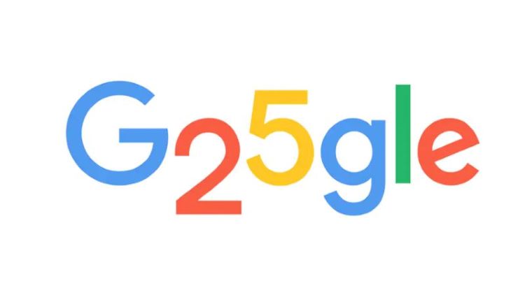 Sinh nhật lần thứ 25 của Google 