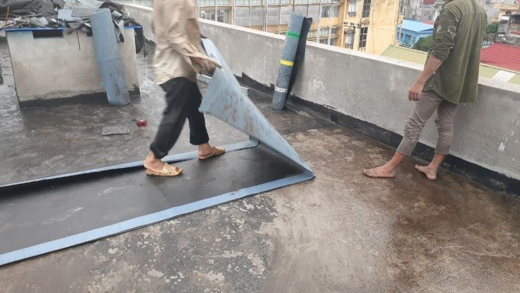 Chống thấm sàn tầng hầm 