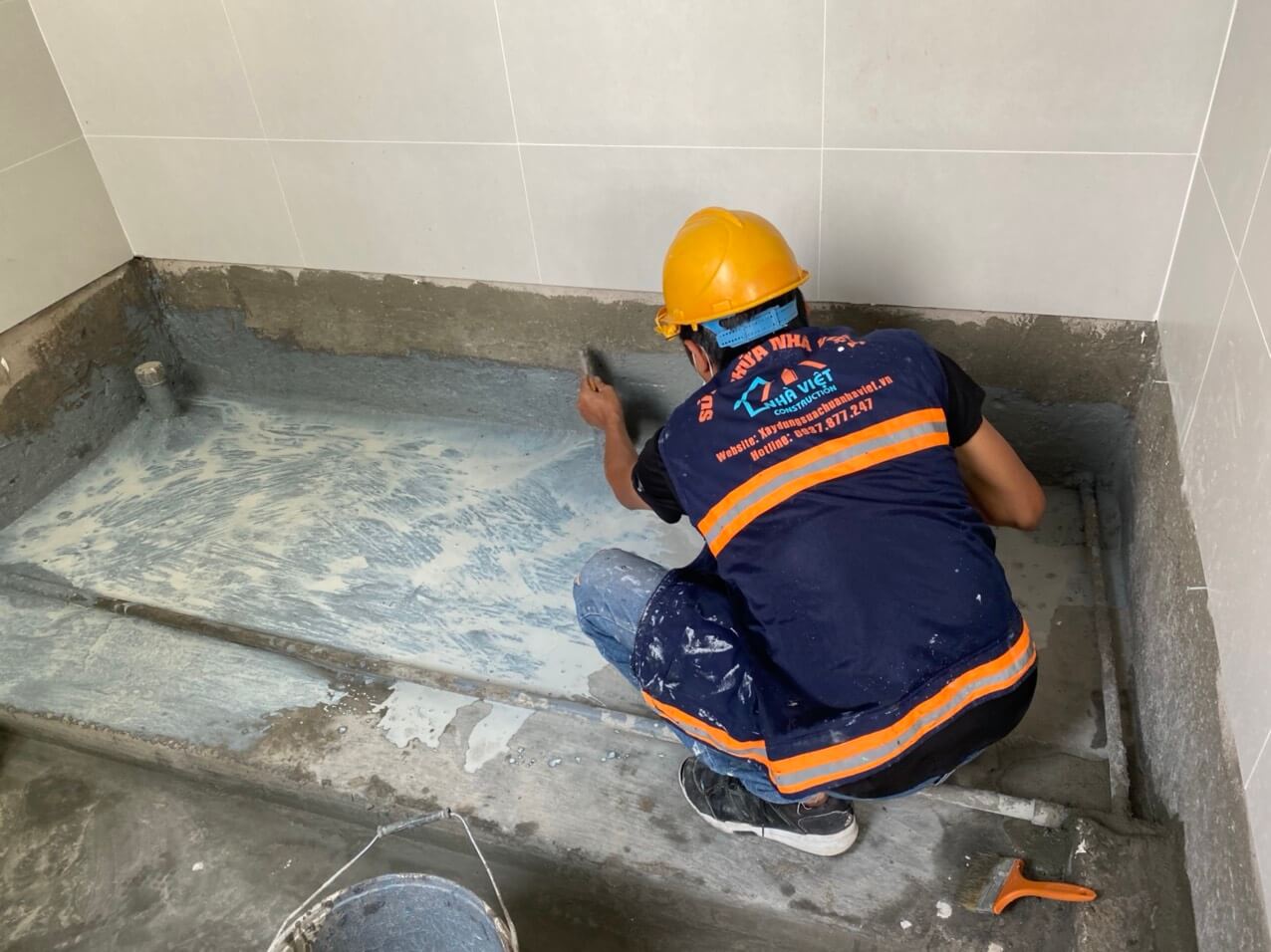 chống thấm tường nhà vệ sinh