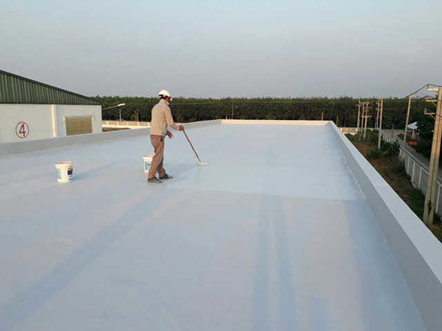 thi công chống thấm sàn mái