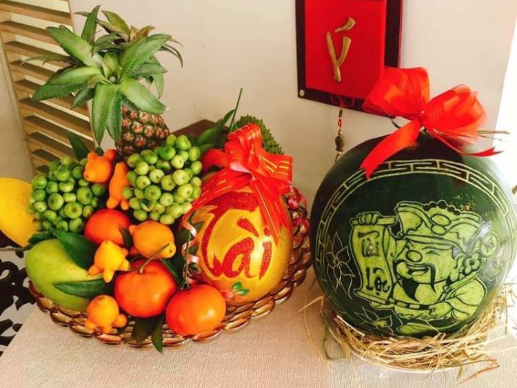 Cách trang trí mâm ngũ quả ngày tết