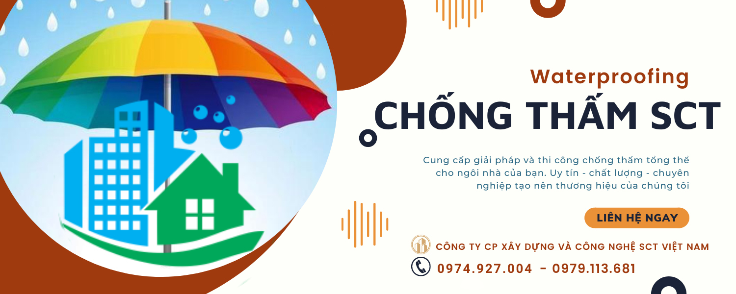 Cách chống thấm ban công