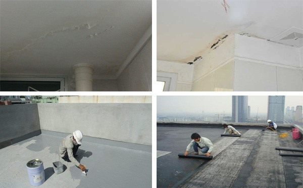 cách chống thấm mái nhà