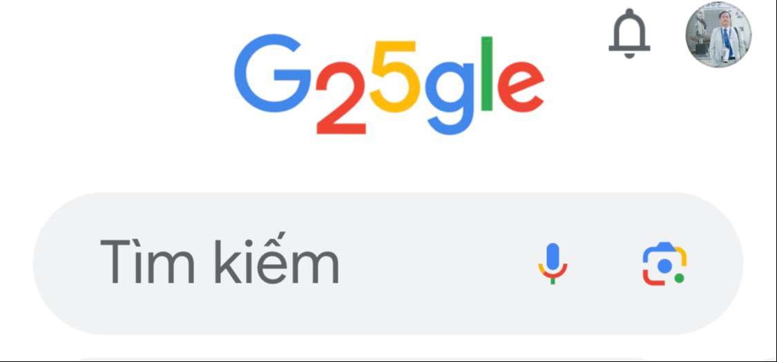 Sinh nhật lần thứ 25 của google